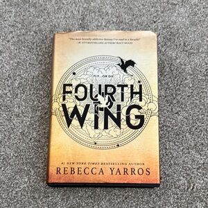 Fourth Wing Journal - Black and Orange